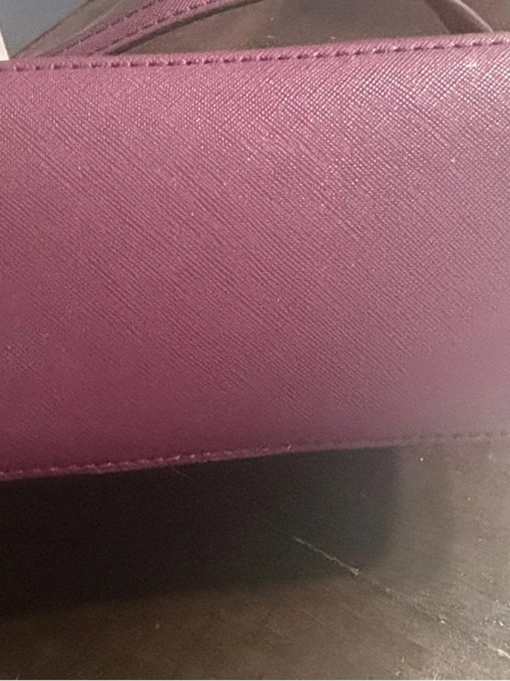 kate spade New York Plum Saffiano Crossbody